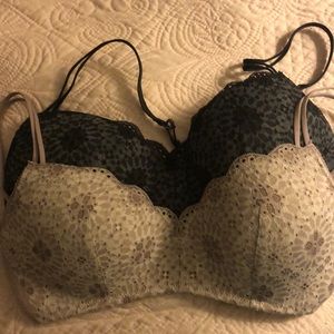 Aerie Real Happy Wireless Push Up Bras